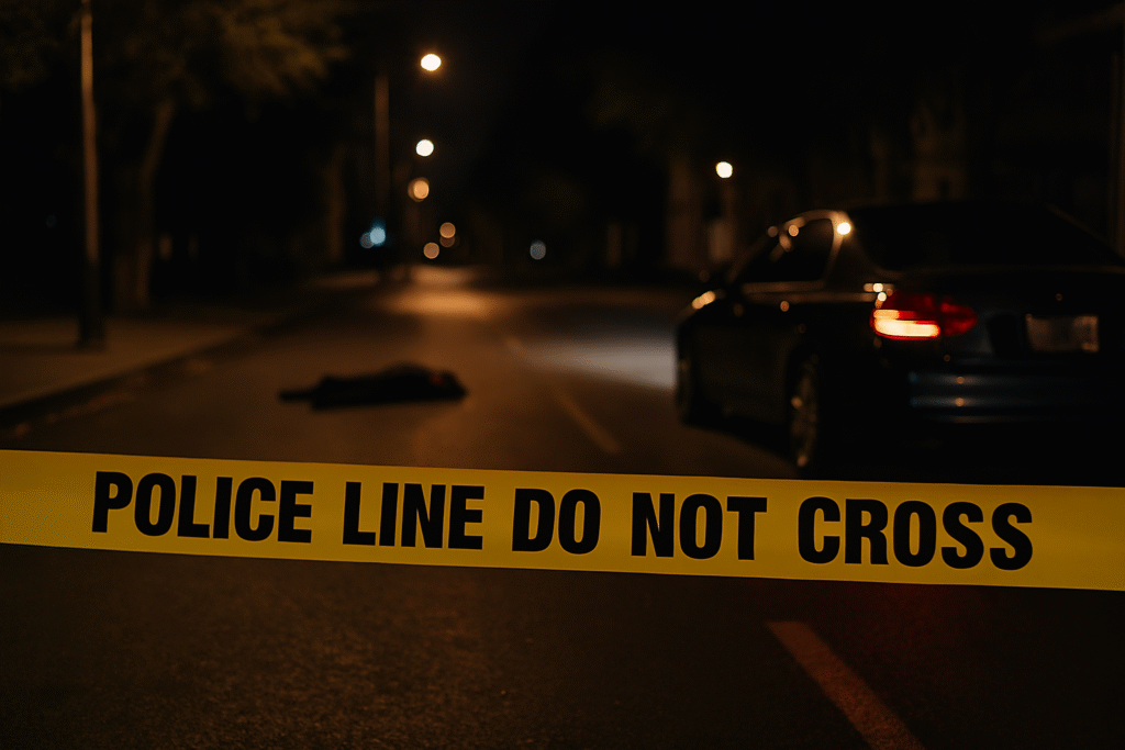 В Павлодаре мужчину избили и переехали на машине