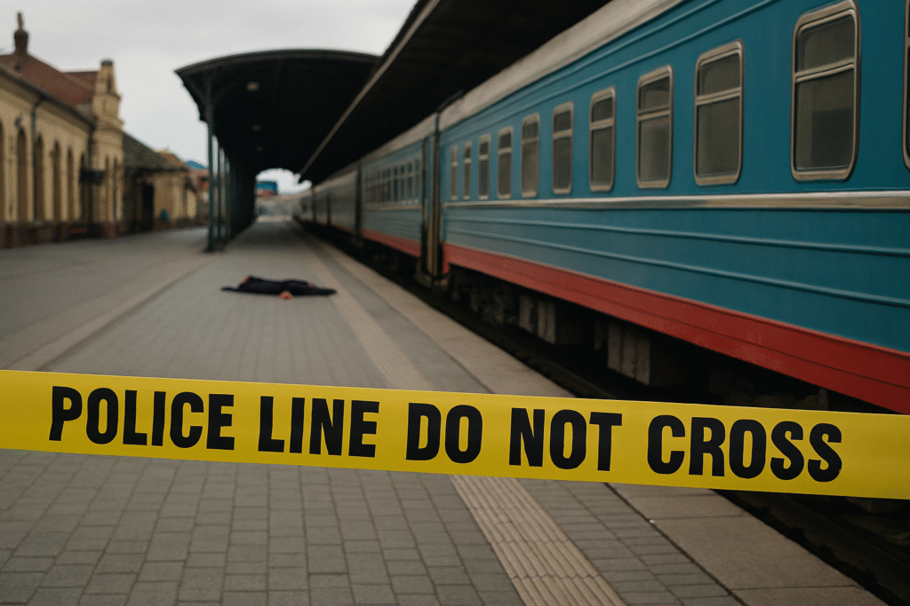 Начальника поезда убили на перроне вокзала в Актобе