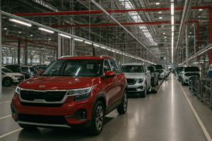 Kia открыла завод в Костанае