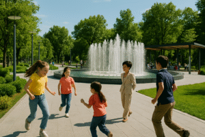 Новый парк открылся в Алматы