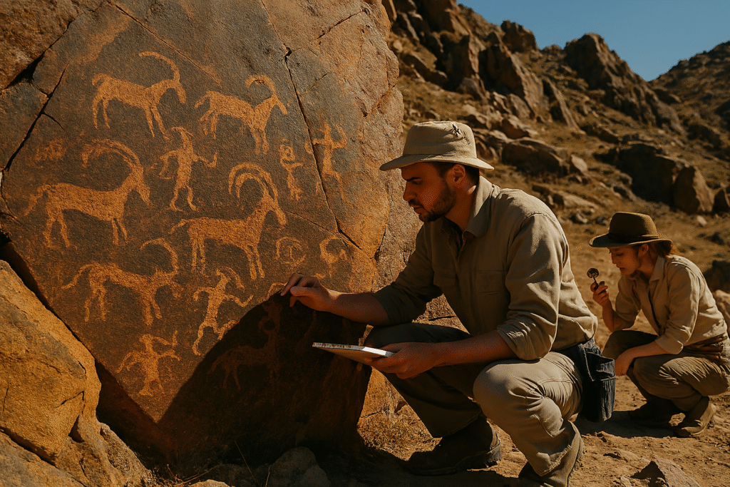 Секрет рисунков Тамгалы раскрыт!