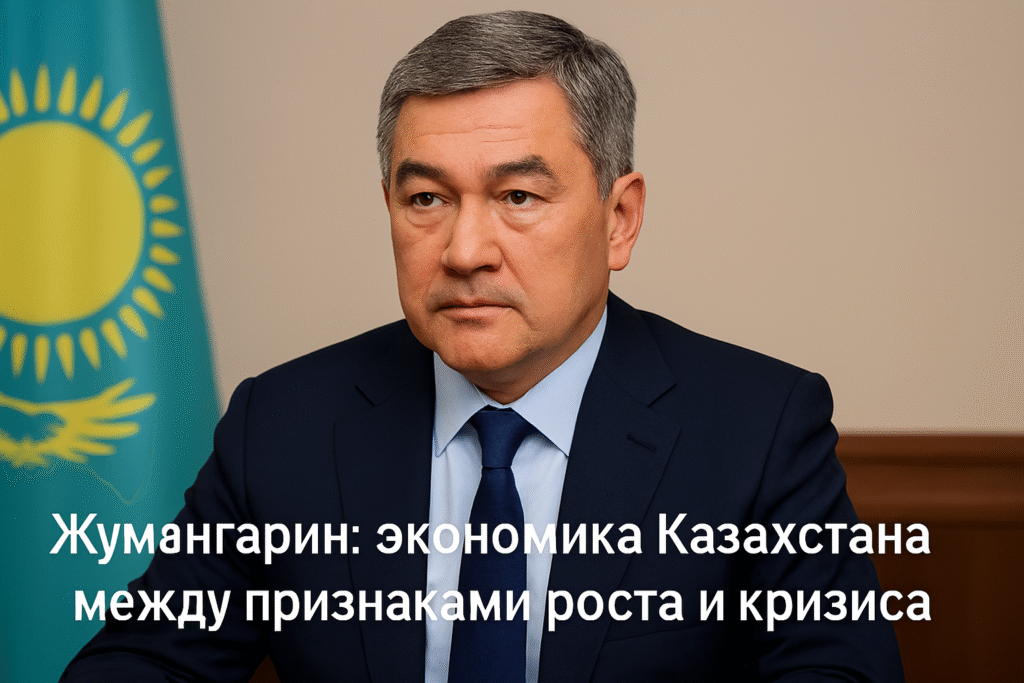 Экономическая ситуация: комментарий Жумангарина