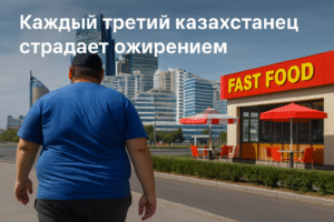 Каждый третий казахстанец страдает ожирением