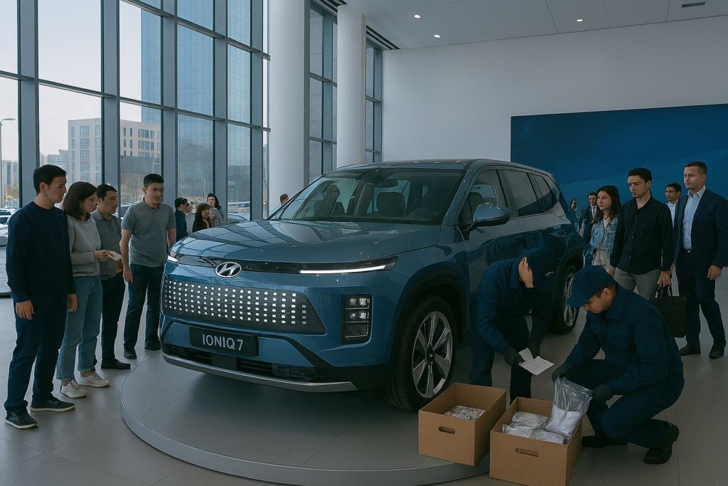 Hyundai Ioniq 7 в Астане