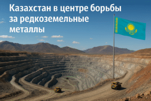 Казахстан и редкоземельные металлы, геополитика и ресурсы
