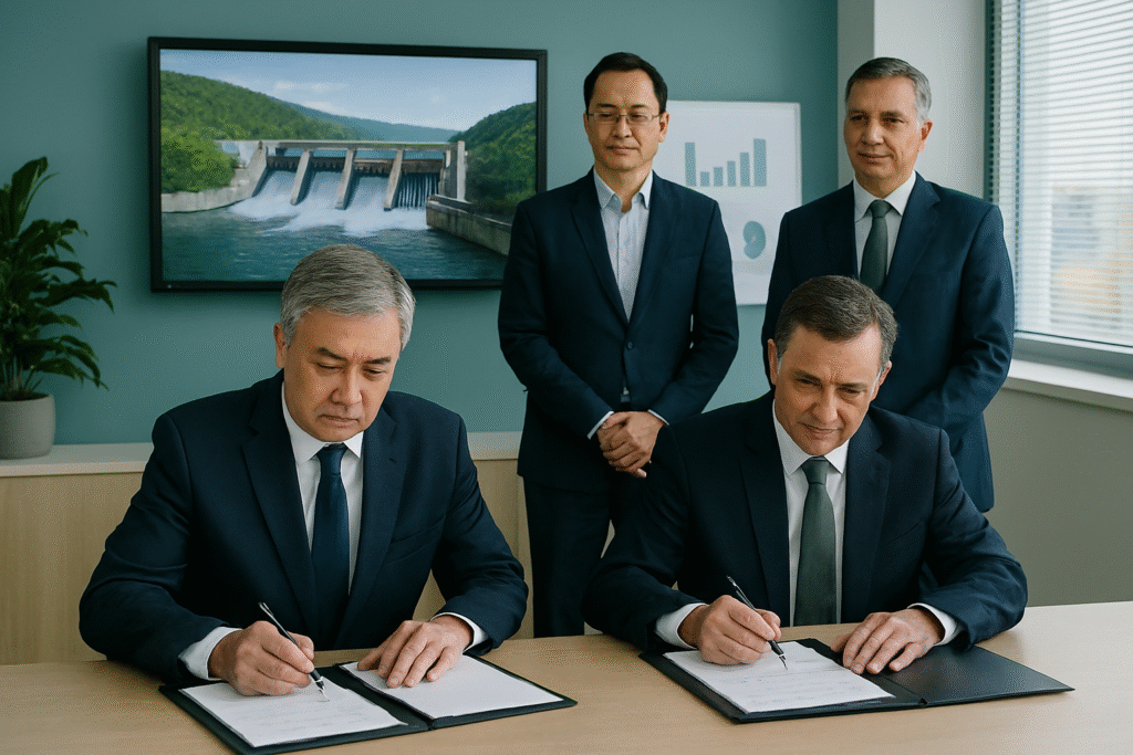 Казахстан и Кыргызстан о ГЭС