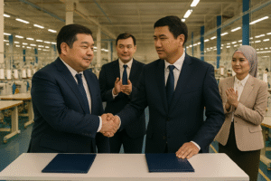 Казахстан и Турция запустили текстиль