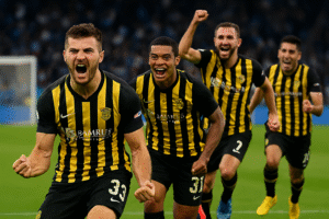 «Кайрат» впервые вышел в плей-офф квалификации Лиги чемпионов