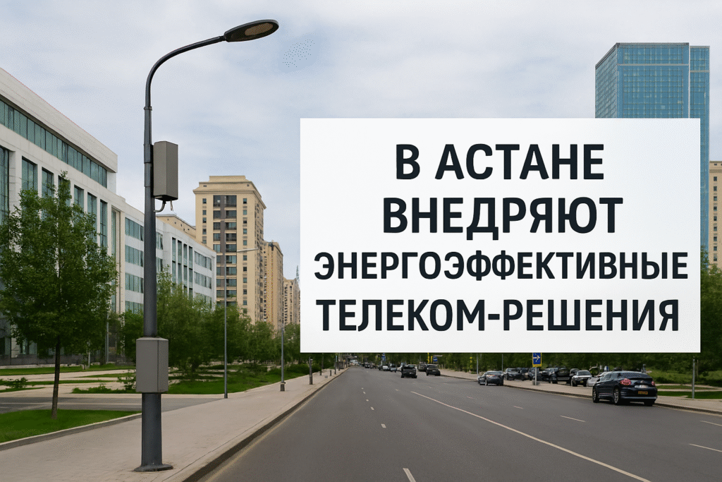 В Астане внедряют энергоэффективные телеком-решения