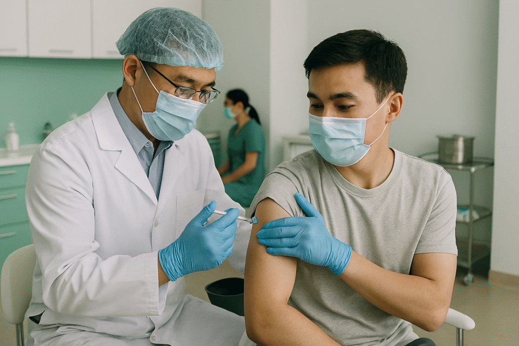 Новая вакцина от гриппа в РК