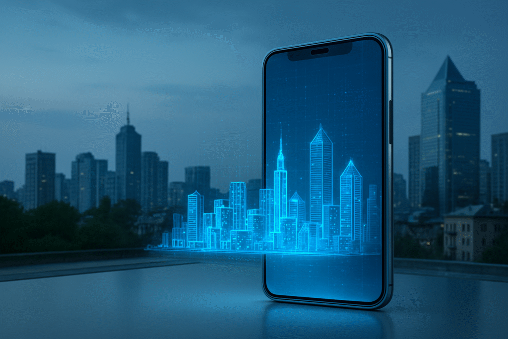 Samsung показал голографический смартфон