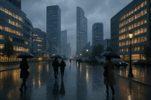 Дожди и грозы на севере Казахстана