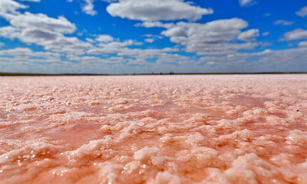 Розовое озеро Кобейтуз: природная жемчужина Казахстана