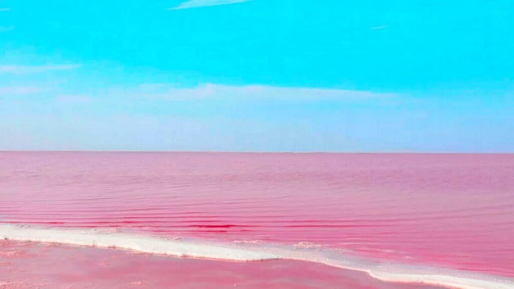 Розовое озеро Кобейтуз: природная жемчужина Казахстана