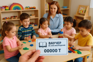 Детские сады Казахстана перейдут на ваучерное финансирование