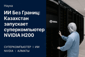 Казахстан запускает суперкомпьютер NVIDIA H200 для развития ИИ