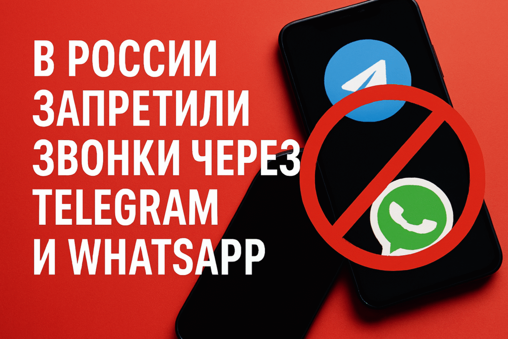 В России запретили звонки через Telegram и WhatsApp