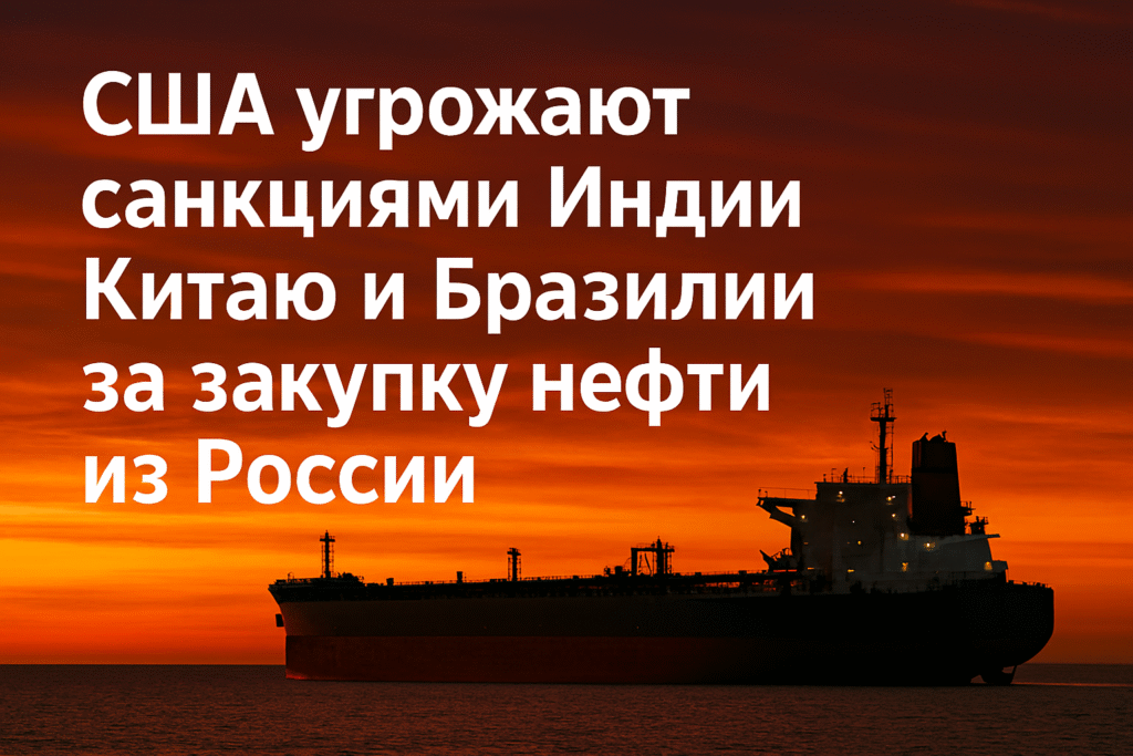 США угрожают санкциями Индии, Китаю и Бразилии