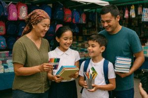 Стоимость сборов в школу в РК