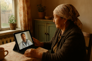 Телемедицина в сельской РК