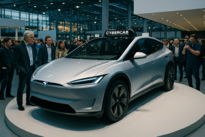 Tesla Cybercab взрывает Европу!