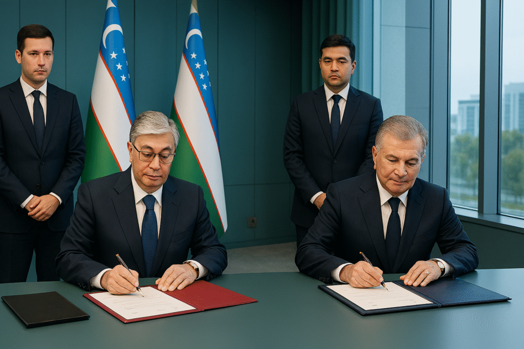 Токаев и Мирзиёев о воде