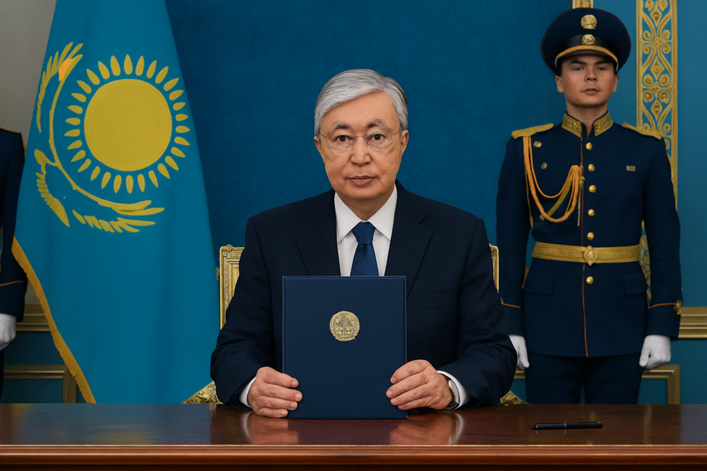 Токаев подписал закон о самоуправлении