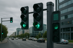 Умные светофоры в Астане