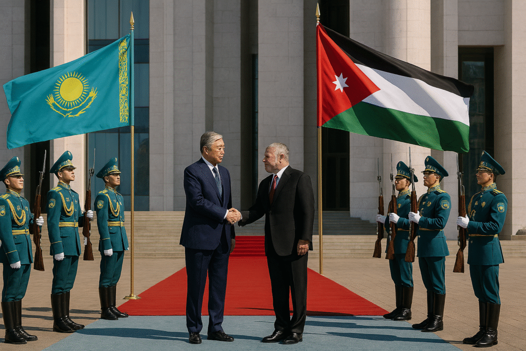 Визит короля Иордании в РК