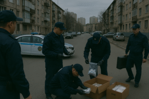 Задержание наркоторговцев в Актобе