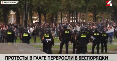 В Гааге протесты против мигрантов переросли в массовые беспорядки