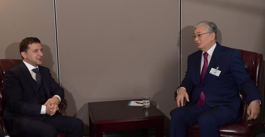 Токаев и Зеленский на ООН / Фото: akorda.kz