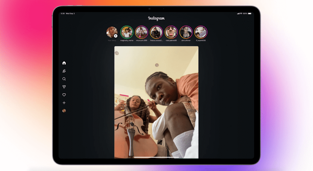 Instagram запустил полноценное приложение для iPad