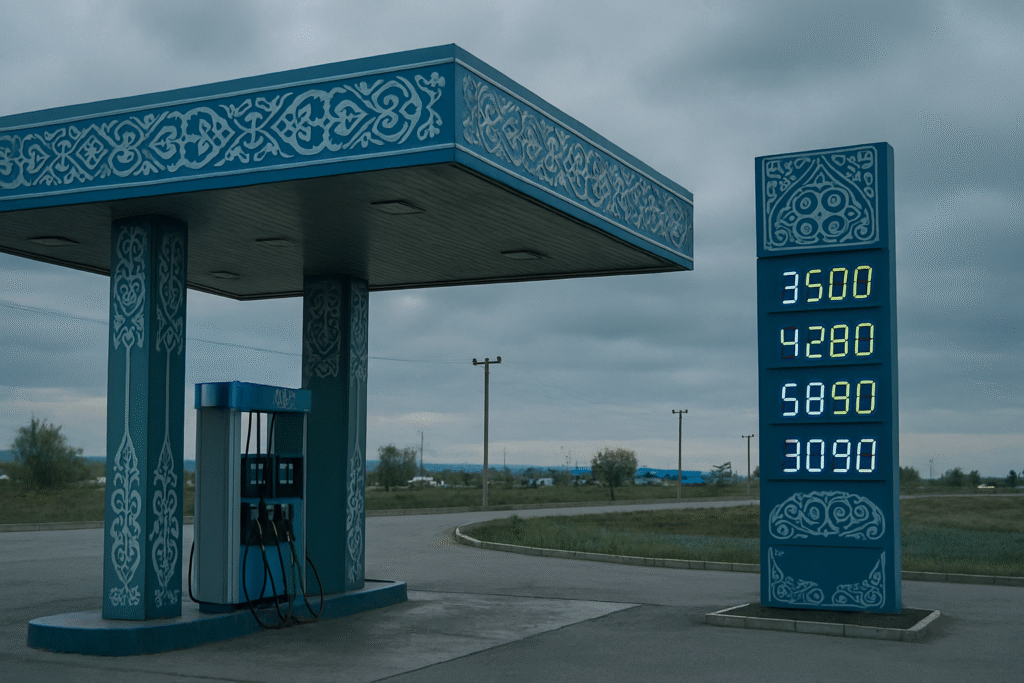 Цены на ГСМ в Казахстане 2025