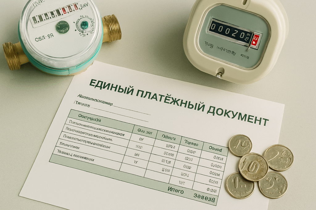 Единый счёт за коммуналку в Казахстане
