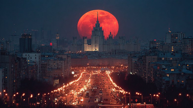 Лунное затмение 7-8 сентября 2025