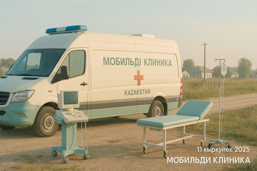 Мобильные клиники в Казахстане: помощь сельским жителям