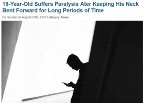 Как телефон парализовал парня в Китае