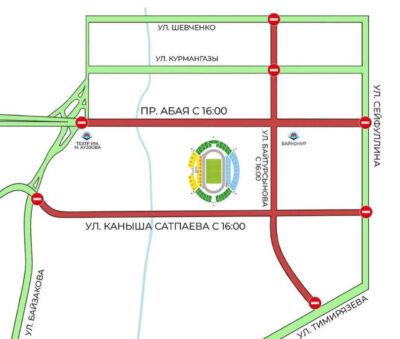 В Алматы перед матчем ЛЧ УЕФА