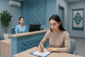 Смена поликлиники, компания с 1 сентября