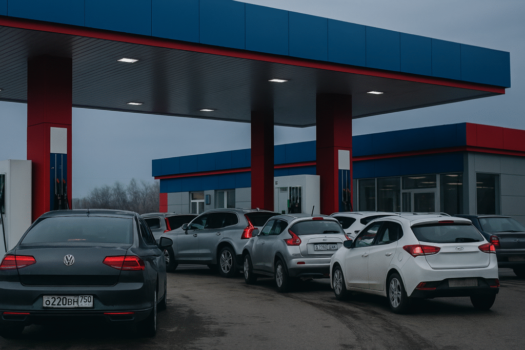 Дефицит бензина в РФ 2025