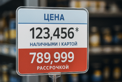 Двойные ценники в Казахстане