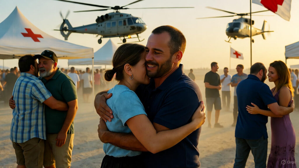 13 октября 2025 года ХАМАС освободил 20 последних живых заложников из Газы, захваченных в 2023 году.