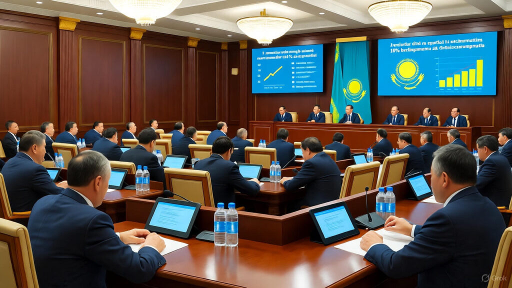 Пенсии в Казахстане повысят на 10% с 1 января 2026 года