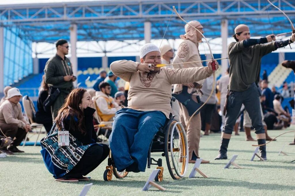 В Жылыойе стартовал республиканский турнир по стрельбе из лука