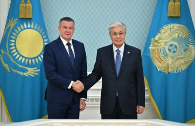 Токаев встретился с главой WADA