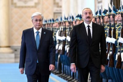 Официальная встреча Токаева и Алиева