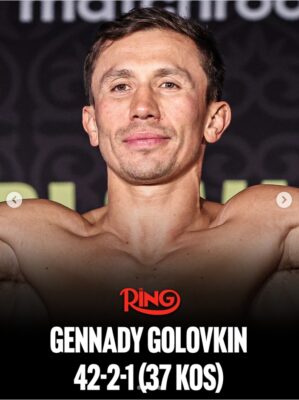 Геннадий Головкин номинирован в Зал славы бокса 2026