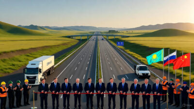 В ВКО завершена трасса между Казахстаном, Россией и Китаем