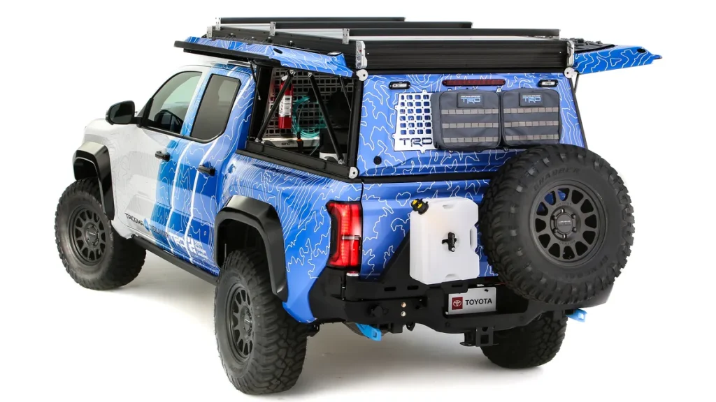 Toyota держит курс на водород: концепт Tacoma H2 Overland покоряет SEMA 2025